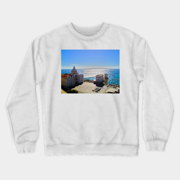 City of Salvador of Bahia - Roma Black of South America Crewneck Sweatshirt by Marccelus